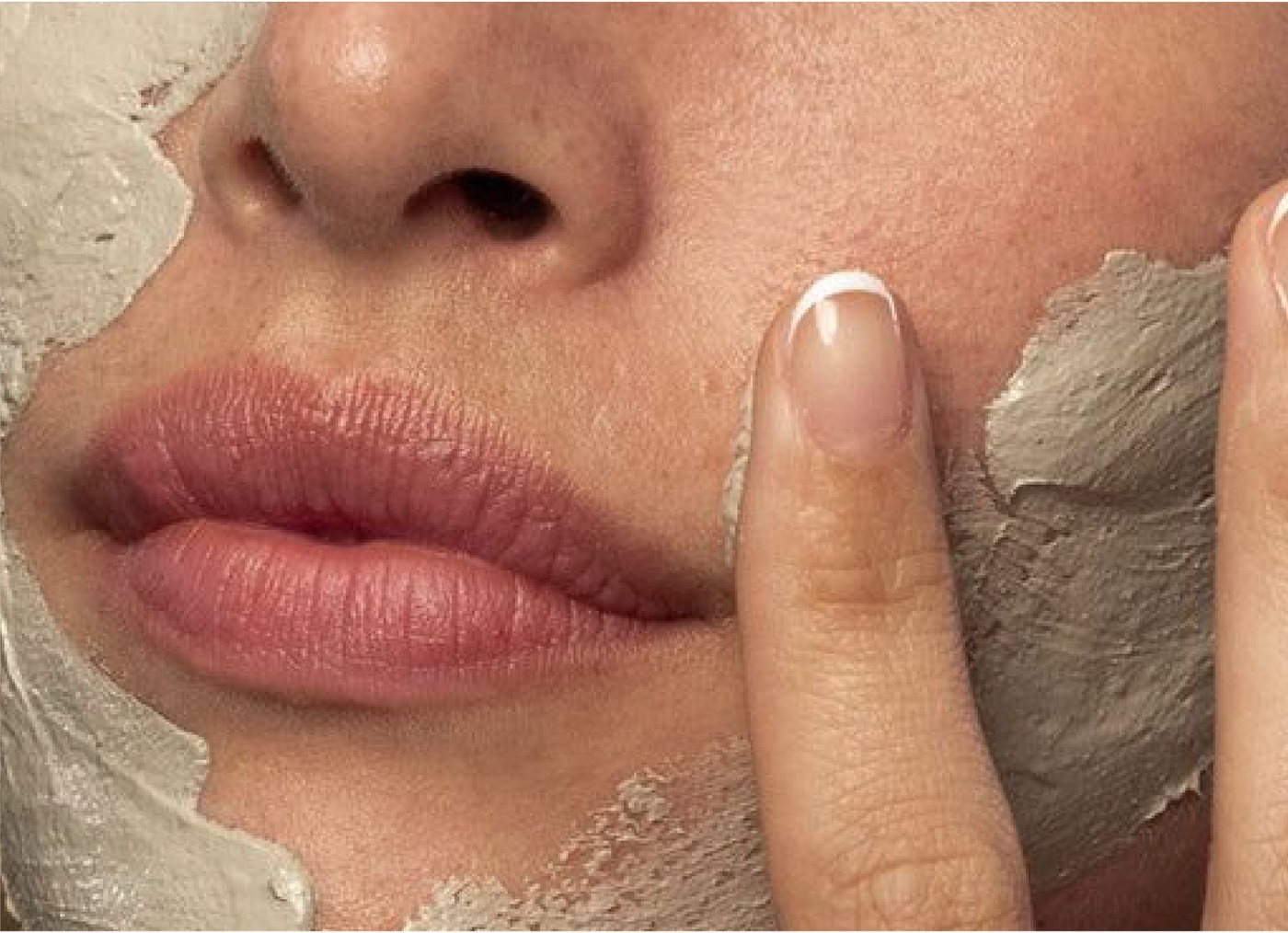Applying Rose Clay